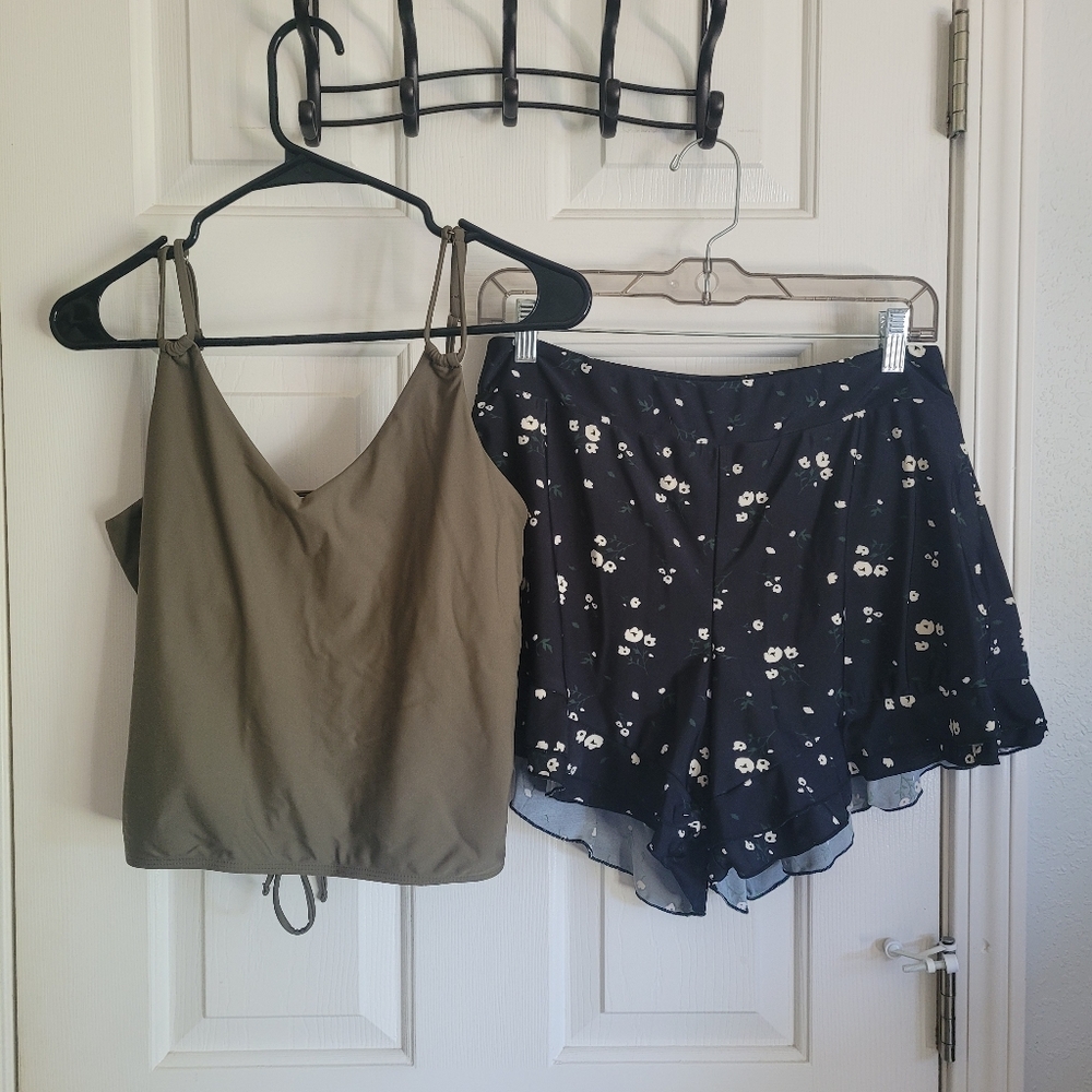 Geode Swimwear Tankini Set